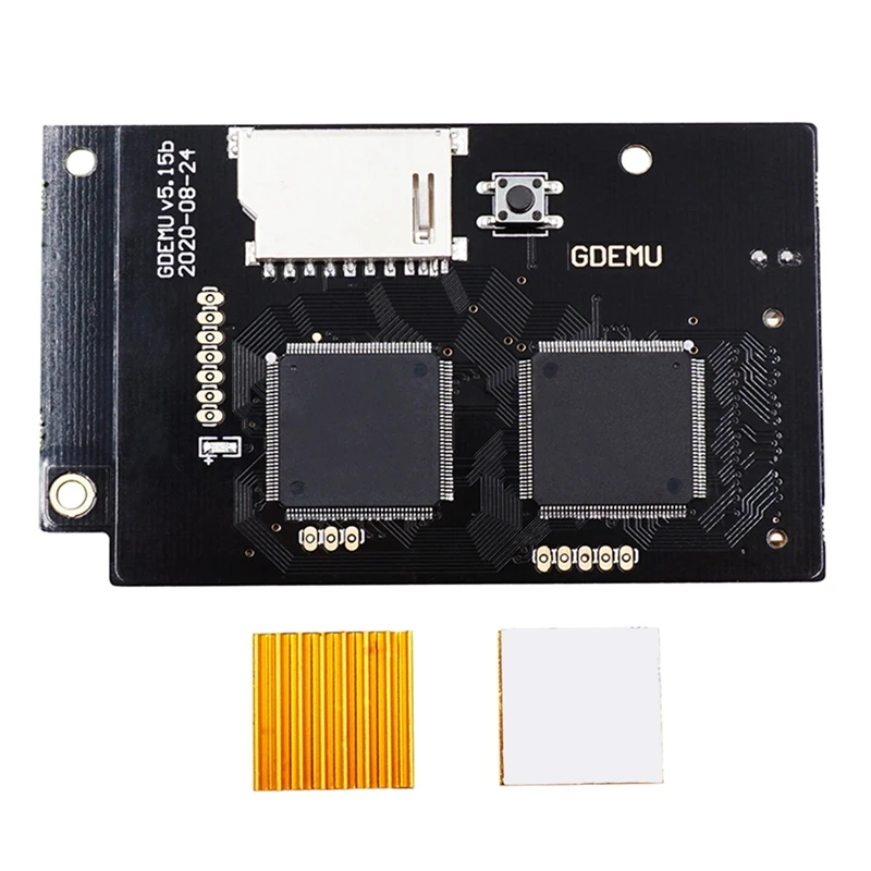 for GDEMU Optical Drive Emulation Board GDI CDI V5.15B, for SEGA Dreamcast, Retro Video Game Accessories with Heat Sink
for GDEMU Optical Drive Emulation Board GDI CDI V5.15B, for SEGA Dreamcast, Retro Video Game Accessories with Heat Sink