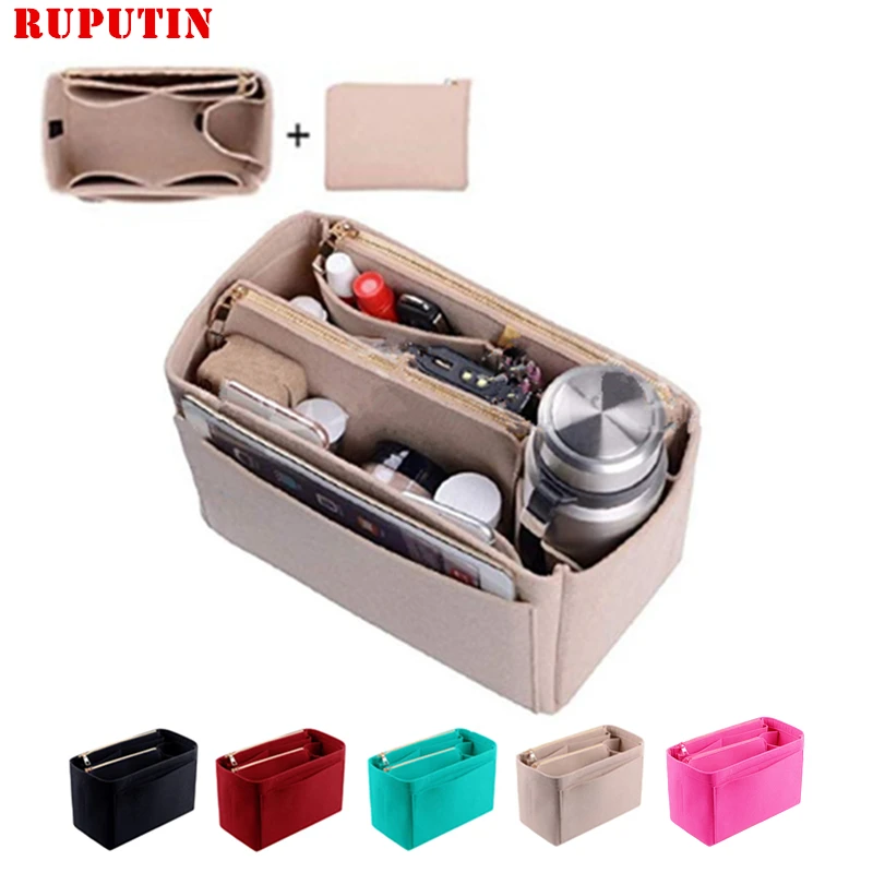 New Popular Women's Makeup Organizer Felt Cloth Insert Bag Multi-functional Travel Cosmetic Bag Girl Storage Toiletry Liner Bags
New Popular Women's Makeup Organizer Felt Cloth Insert Bag Multi-functional Travel Cosmetic Bag Girl Storage Toiletry Liner Bags
