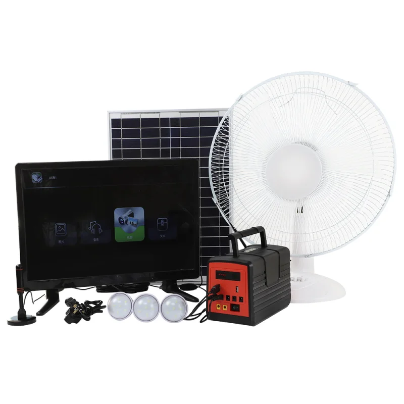 Prepaid Portable Rechargeable SHS Energy Generator Solar Powered lighting System Kit Off-grid Power Station
Prepaid Portable Rechargeable SHS Energy Generator Solar Powered lighting System Kit Off-grid Power Station