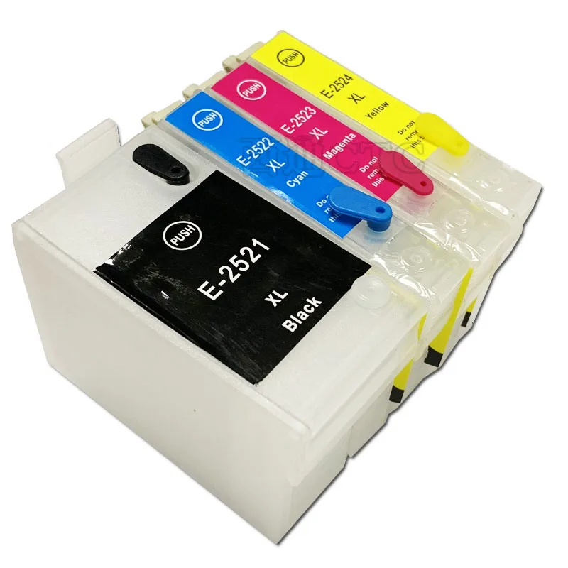 27XL 252XL многоразовый чернильный картридж для EPSON WF 3620DWF 3640DTWF 7110DTW 7610DWF 7620 wf7710 7720 7210|ink