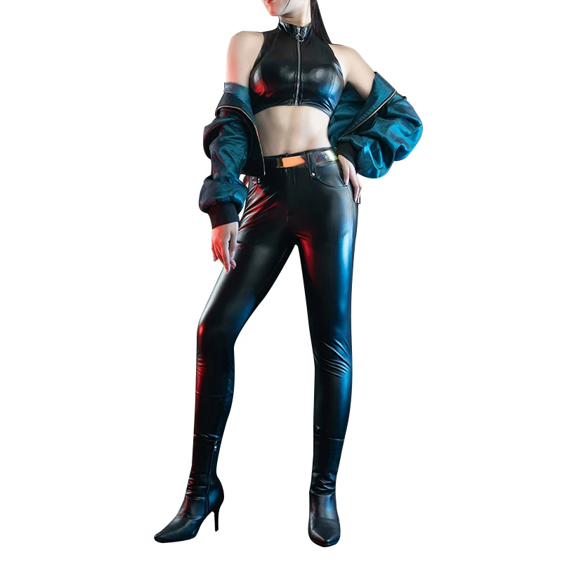Anime! Game LOL K/DA KDA Kaisa The Baddest Black Leather Suit Cool Uniform Cosplay Costume Halloween Outfit For Women 2020 NEW
Anime! Game LOL K/DA KDA Kaisa The Baddest Black Leather Suit Cool Uniform Cosplay Costume Halloween Outfit For Women 2020 NEW