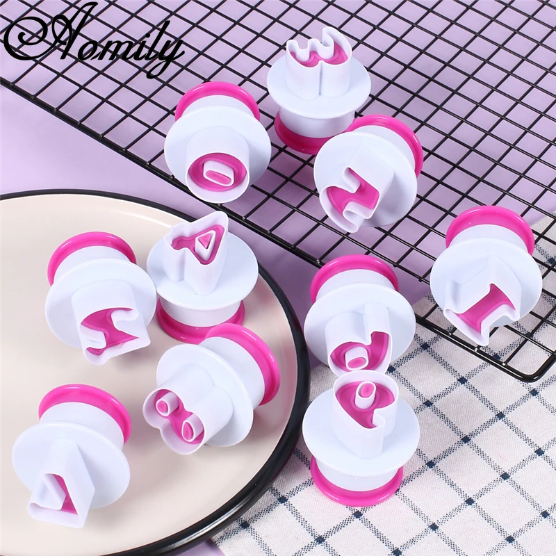 Aomily Uppercase Lowercase Alphabet Digital Shaped Silicone Stapmer Molds DIY Fondant Cake Mold Sugar Craft Chocolate Moulds
Aomily Uppercase Lowercase Alphabet Digital Shaped Silicone Stapmer Molds DIY Fondant Cake Mold Sugar Craft Chocolate Moulds