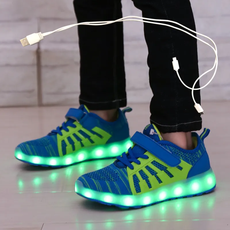 2020 New Kids USB Luminous Sneakers Glowing Children Lights Up Shoes With Led Slippers Girls Illuminated Krasovki Footwear Boys
2020 New Kids USB Luminous Sneakers Glowing Children Lights Up Shoes With Led Slippers Girls Illuminated Krasovki Footwear Boys