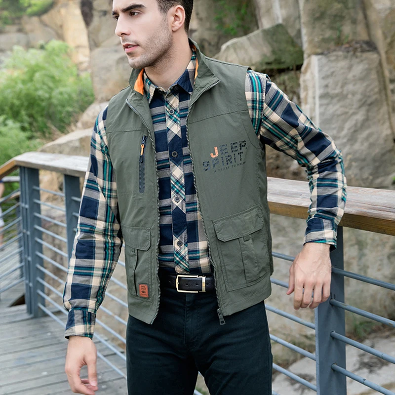 Multi-pockets Mesh Vest Men Brand Quick Dry Fishing Vest Plus Size Photography Sleeveless Jacket Male Chaleco Hombre Weste M-6XL
Multi-pockets Mesh Vest Men Brand Quick Dry Fishing Vest Plus Size Photography Sleeveless Jacket Male Chaleco Hombre Weste M-6XL