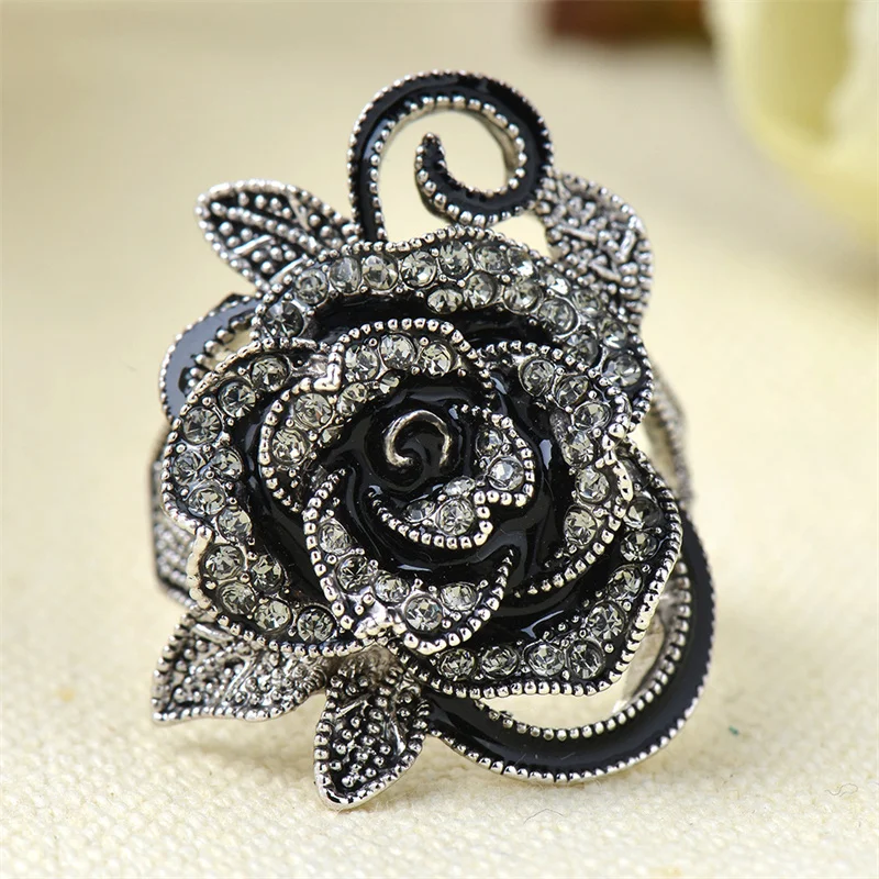 2021 new style rose flower retro diamond ring creative jewelry rings for women wholesale
2021 new style rose flower retro diamond ring creative jewelry rings for women wholesale