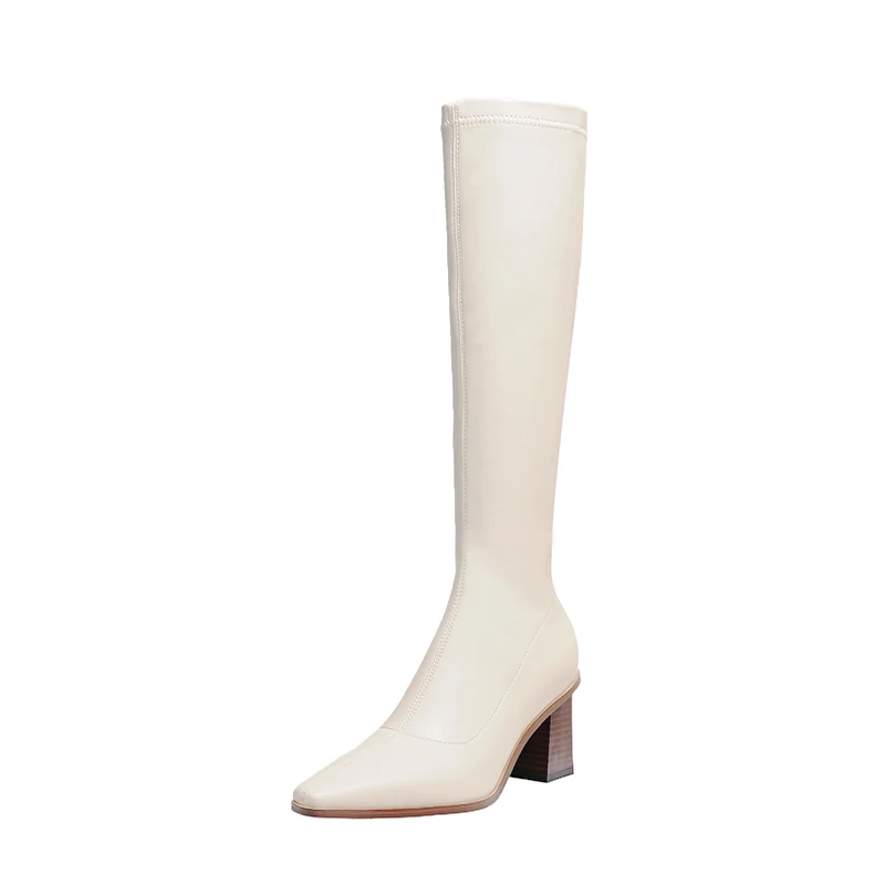 2020 Autumn Women Winter Boots Fashion Ladies Knee High Boots Square High Heel Women party wedding Shoes Size 34-43 
2020 Autumn Women Winter Boots Fashion Ladies Knee High Boots Square High Heel Women party wedding Shoes Size 34-43