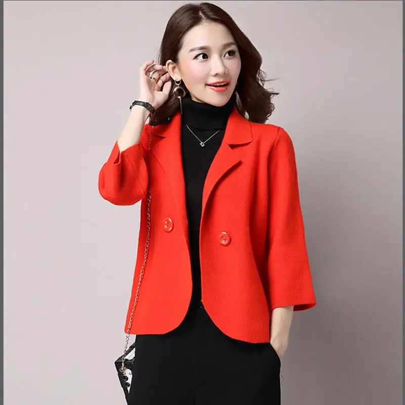 New women's wool coat short fashion girl wool jacket 2022 Spring jacket women coats outerwear ladies jackets red
New women's wool coat short fashion girl wool jacket 2022 Spring jacket women coats outerwear ladies jackets red