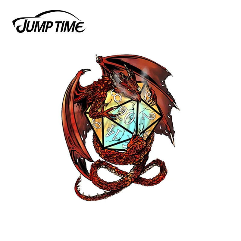 JumpTime 13 x 7.5cm For Red Dragon Dice Car Stickers Waterproof Scratch-proof Custom Printing Window Graffiti Stickers
JumpTime 13 x 7.5cm For Red Dragon Dice Car Stickers Waterproof Scratch-proof Custom Printing Window Graffiti Stickers