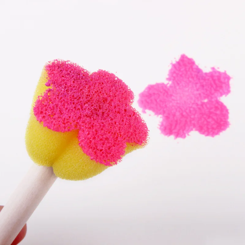 5pcs/set DIY Wooden Sponge Graffiti Painting Brushes for Kids Drawing Toys Kindergarten Early Educational Toys Sponge Brush
5pcs/set DIY Wooden Sponge Graffiti Painting Brushes for Kids Drawing Toys Kindergarten Early Educational Toys Sponge Brush