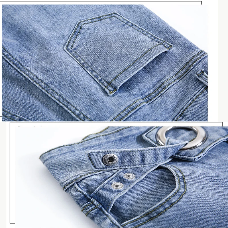 CALLITON Women's High-waisted Jeans Stretch Spring/Summer Light-Colored Skinny Skinny Frayed Feet Pencil Pants
CALLITON Women's High-waisted Jeans Stretch Spring/Summer Light-Colored Skinny Skinny Frayed Feet Pencil Pants