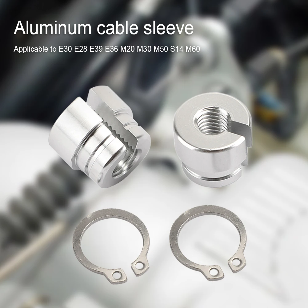 Hot sale Billet Aluminum Throttle Bushing For BMW E30 E34 E28 E39 E36 M20 M30 M50 S14 M60 Throttle Cables Bushings Car Parts
Hot sale Billet Aluminum Throttle Bushing For BMW E30 E34 E28 E39 E36 M20 M30 M50 S14 M60 Throttle Cables Bushings Car Parts