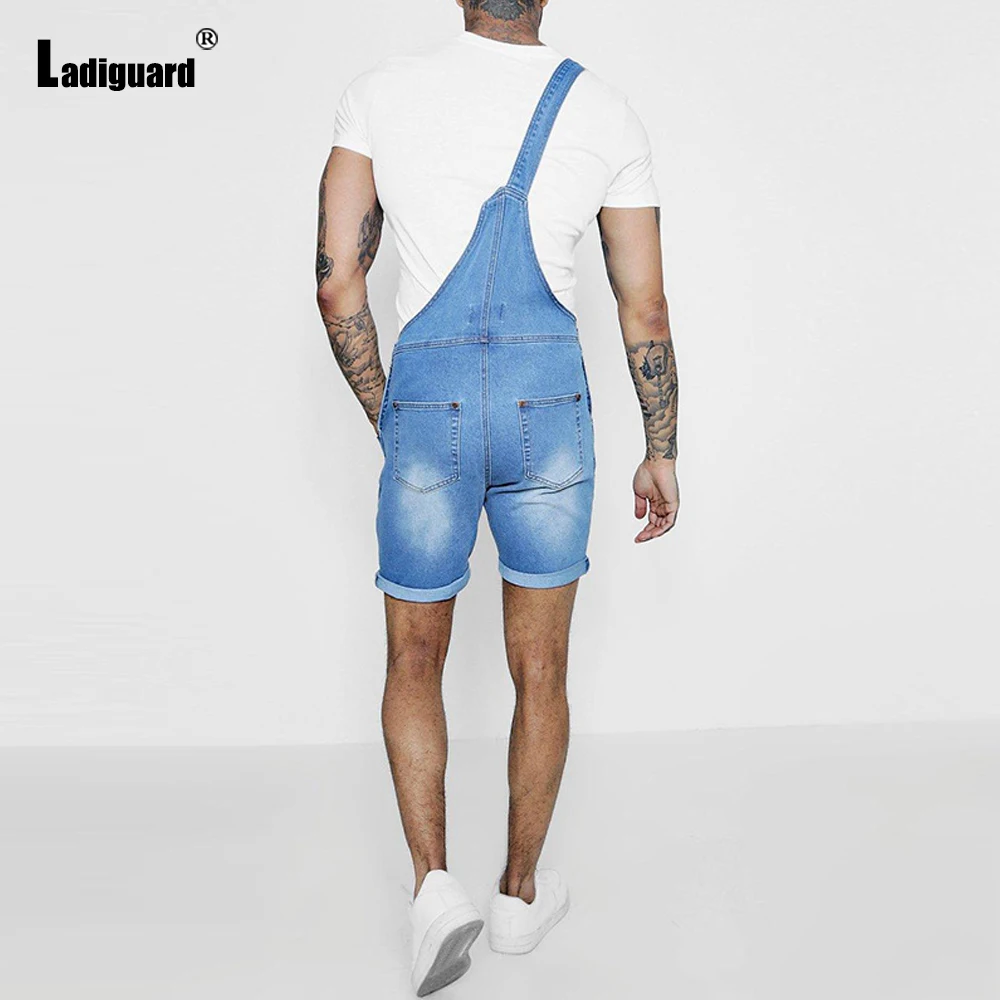 Ladiguard Solid Men's Fashion Jeans Denim Half Pants Men Suspender Rompers Jean 2021 Multi-pocket Frayed Jeans Sexy Men Clothing
Ladiguard Solid Men's Fashion Jeans Denim Half Pants Men Suspender Rompers Jean 2021 Multi-pocket Frayed Jeans Sexy Men Clothing