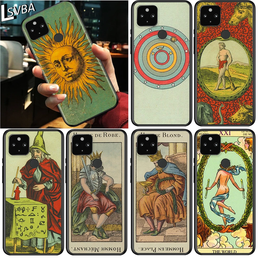Tarot Cards Reading Shockproof Cover for Google Pixel 5 4 4A XL 5G Black Phone Case Shell Soft Fundas Coque Capa
Tarot Cards Reading Shockproof Cover for Google Pixel 5 4 4A XL 5G Black Phone Case Shell Soft Fundas Coque Capa