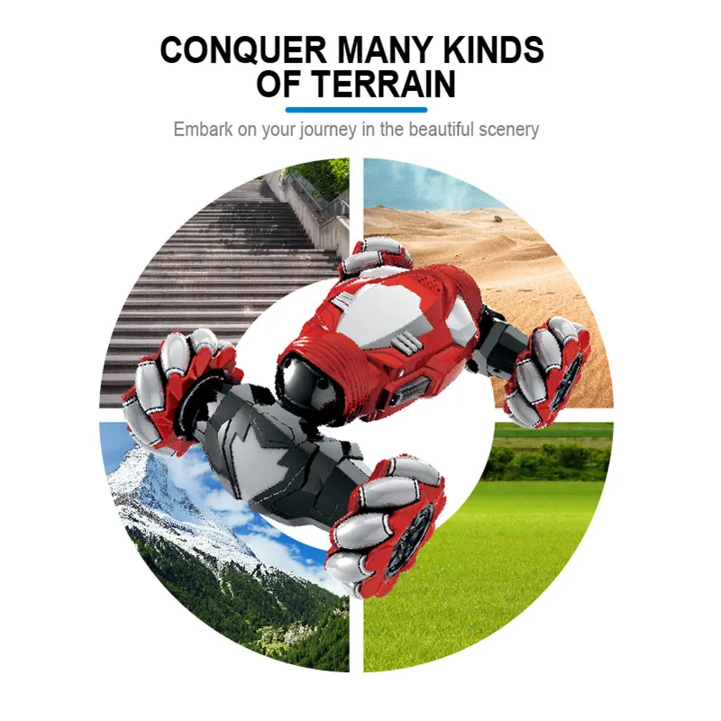 RC Stunt Car Gesture Induction Remote Control Car Twisting Off-Road Crawler Drift High Speed Climbing Vehicle Toys for Children
RC Stunt Car Gesture Induction Remote Control Car Twisting Off-Road Crawler Drift High Speed Climbing Vehicle Toys for Children