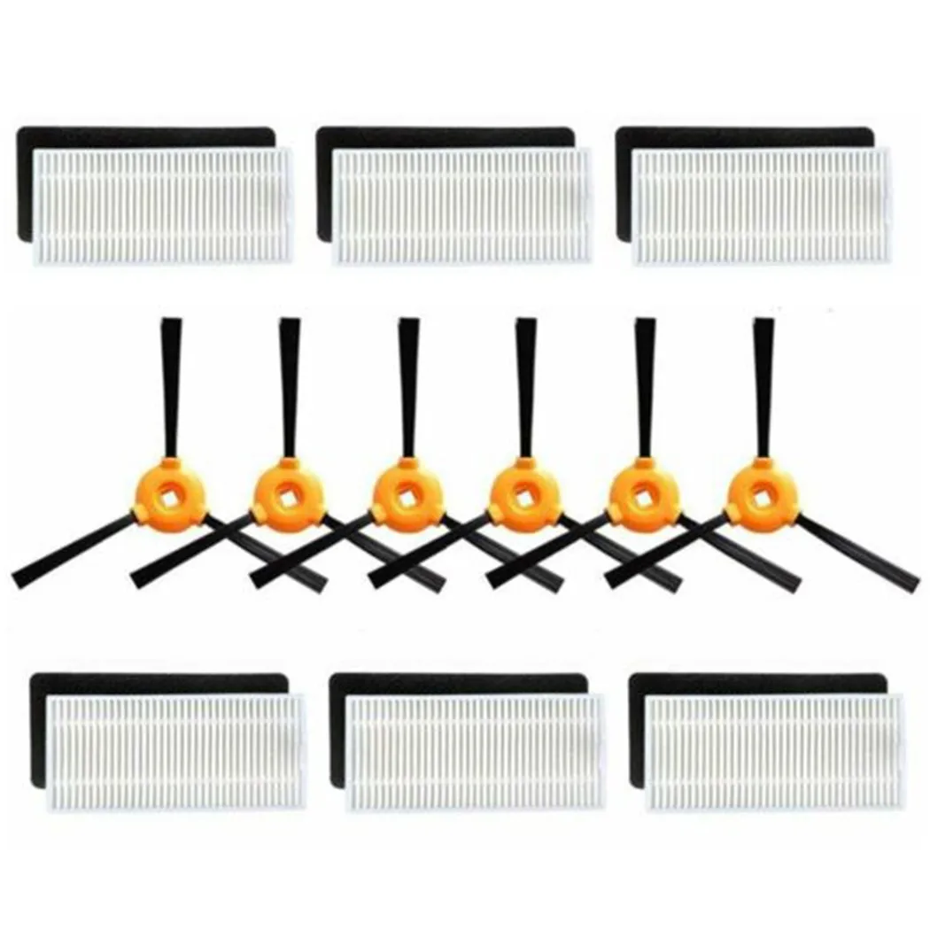 6 * боковых щетки + 6 * фильтров для робота-пылесоса EcoVacs Deebot 500, Deebot 600, Deebot 601, Deebot 711
6 * боковых щетки + 6 * фильтров для робота-пылесоса EcoVacs Deebot 500, Deebot 600, Deebot 601, Deebot 711