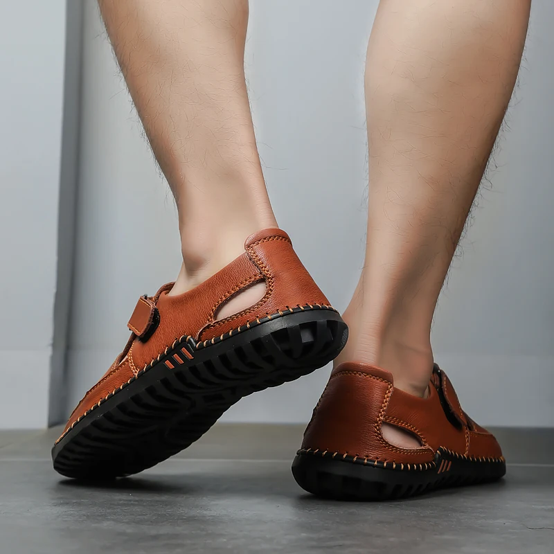 Sandale Ete Homme Man Sandals 2019 Summer Sandali Uomo Men Leather Sandalias Deportivas Hombre For Sandel Sandals-men Big Size
Sandale Ete Homme Man Sandals 2019 Summer Sandali Uomo Men Leather Sandalias Deportivas Hombre For Sandel Sandals-men Big Size