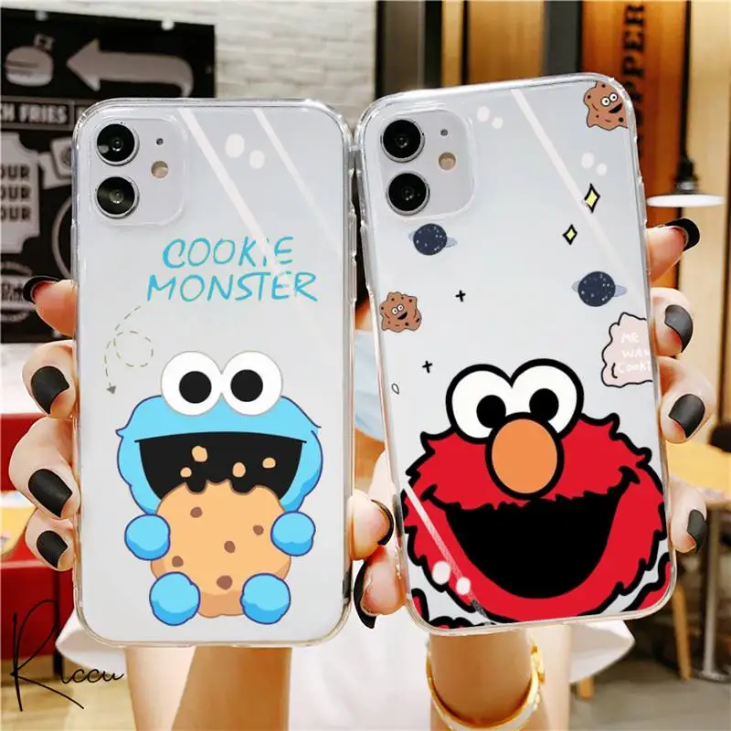 Sesame Cookie Monster Elmo Phone Case For Iphone 12 Pro Max Mini 11 Pro XS MAX 8 7 6 6S Plus X 5S SE 2020 XR Transparent Case
Sesame Cookie Monster Elmo Phone Case For Iphone 12 Pro Max Mini 11 Pro XS MAX 8 7 6 6S Plus X 5S SE 2020 XR Transparent Case