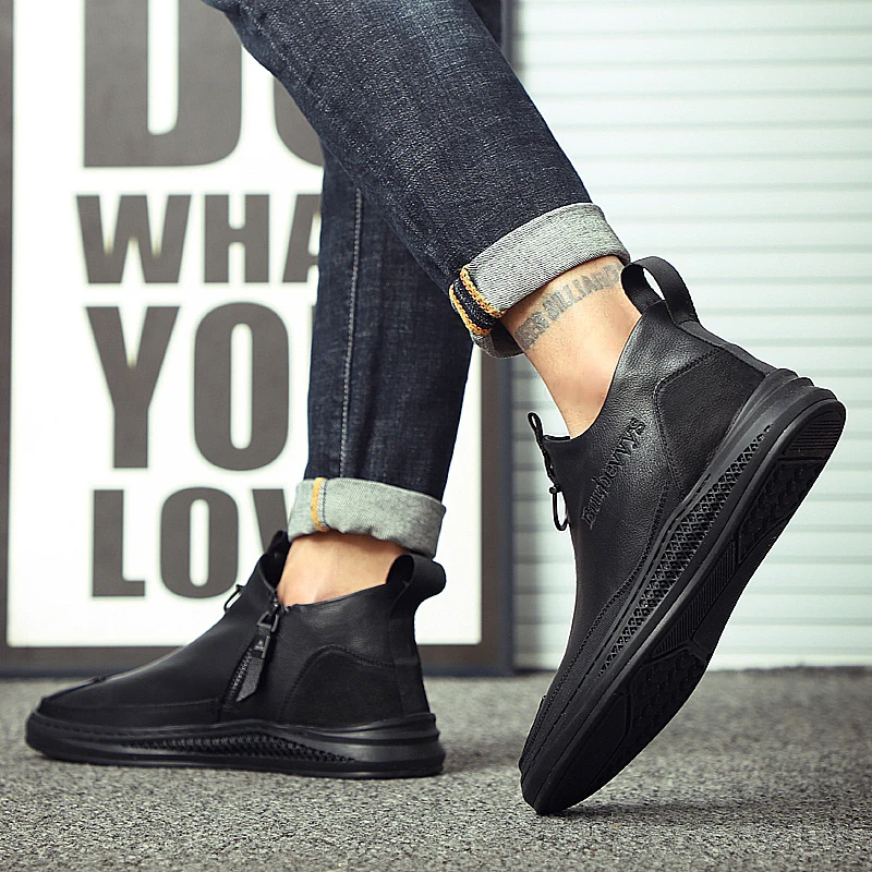 Men Black Casual Shoes Casual Leather Shoes Men Mens Hot Sale Man Sapatos Sport Fashion Zapatos Hombre Flat Causal For
Men Black Casual Shoes Casual Leather Shoes Men Mens Hot Sale Man Sapatos Sport Fashion Zapatos Hombre Flat Causal For