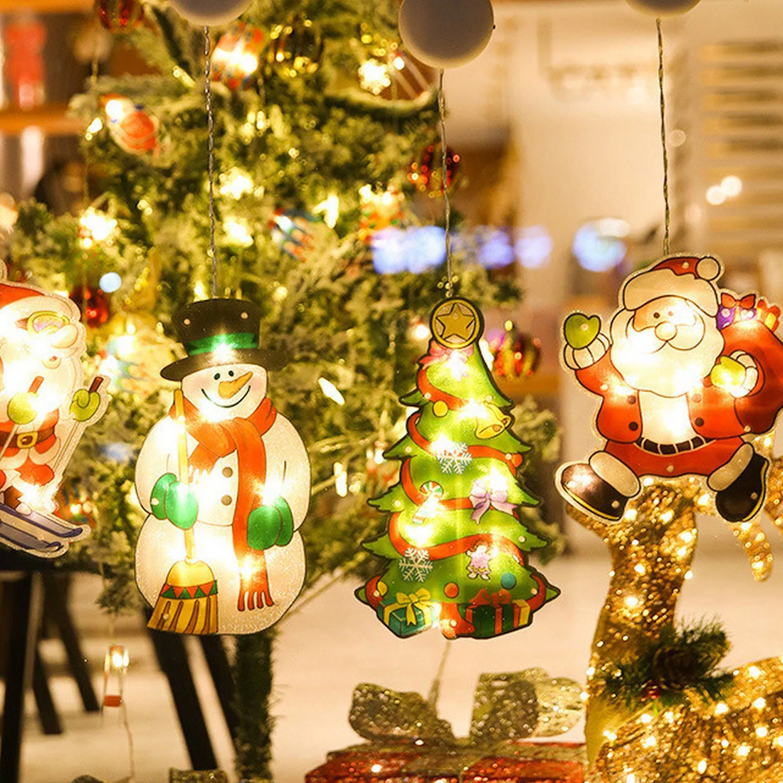 Window Hanging LED Lights Christmas Decorations For Home Decor Christmas Curtain Flashing Lamps with Sucker 8 Styles
Window Hanging LED Lights Christmas Decorations For Home Decor Christmas Curtain Flashing Lamps with Sucker 8 Styles