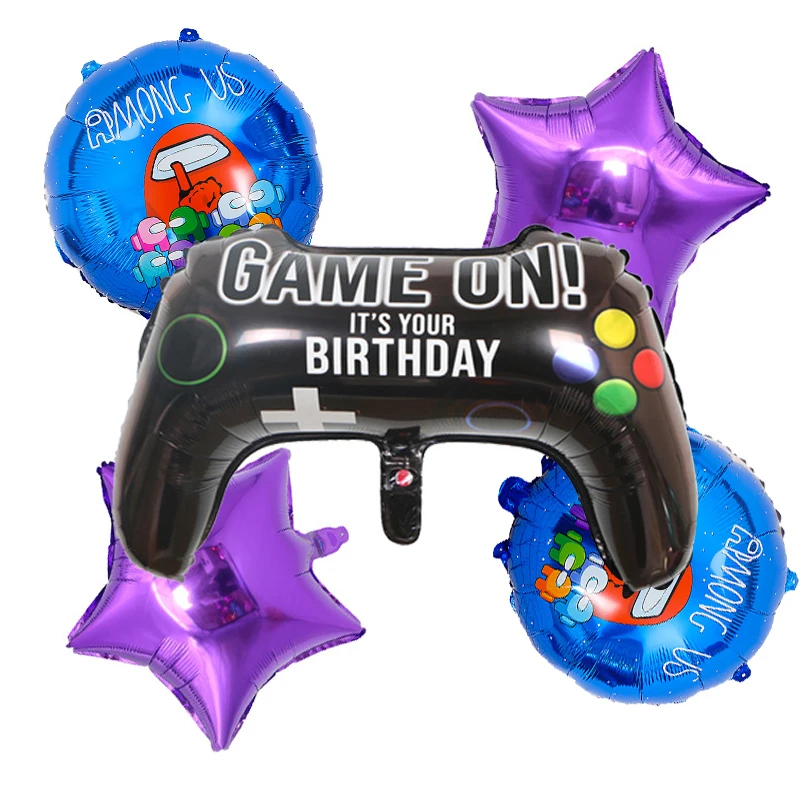 E-sports carnival party decoration game handle balloon 18 inch space game ball set birthday party decoration balloon
E-sports carnival party decoration game handle balloon 18 inch space game ball set birthday party decoration balloon
