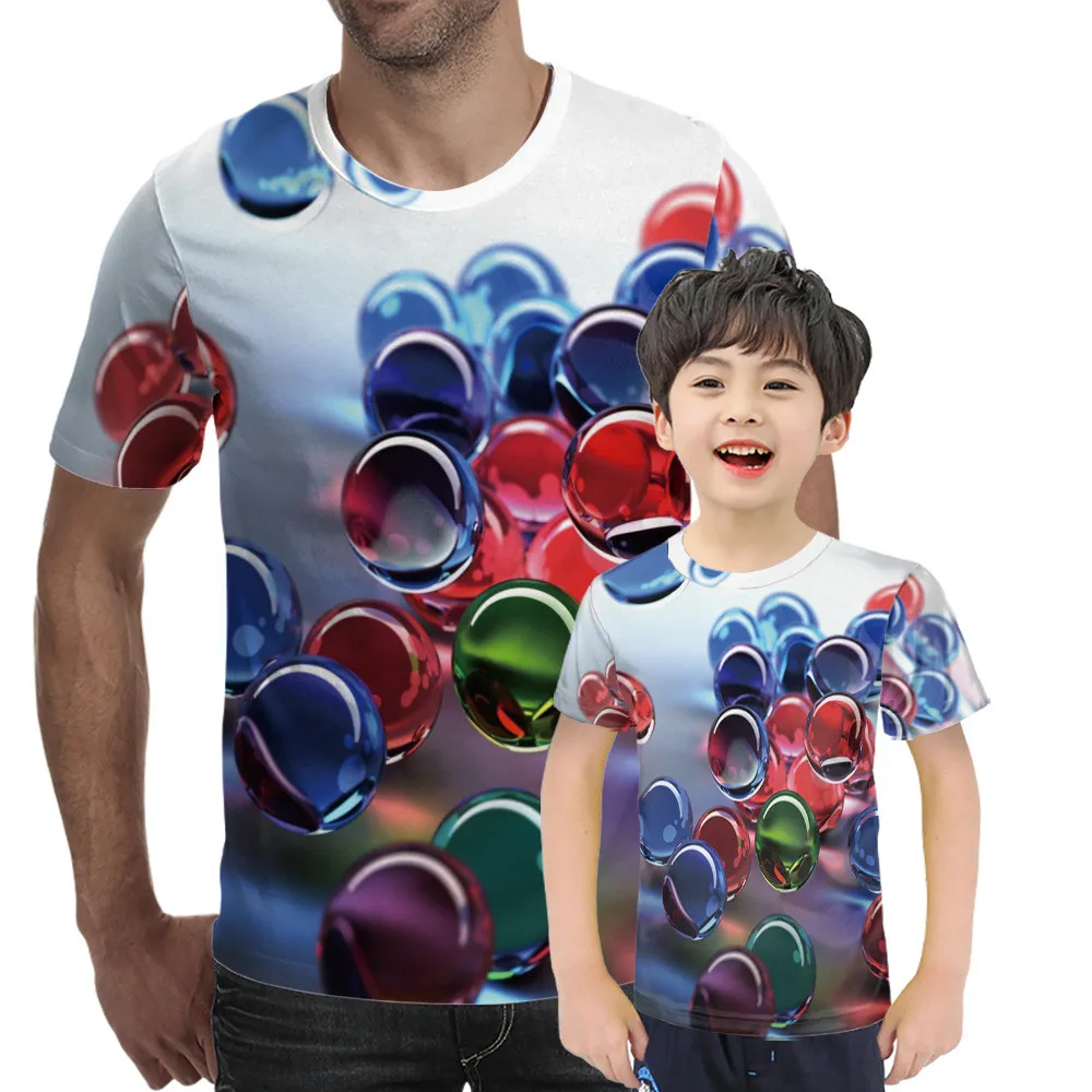 Summer new men's T-shirt 3D water drop bubble print Tshirt men and women fashion round neck street clothing Graphic T shirts Boy
Summer new men's T-shirt 3D water drop bubble print Tshirt men and women fashion round neck street clothing Graphic T shirts Boy