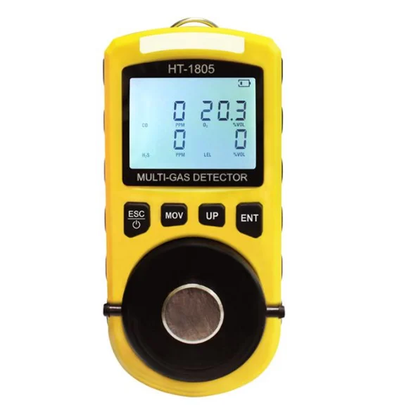 

HTI HT-1805 Four in one gas detector multifunctional combustible detection oxygen air quality