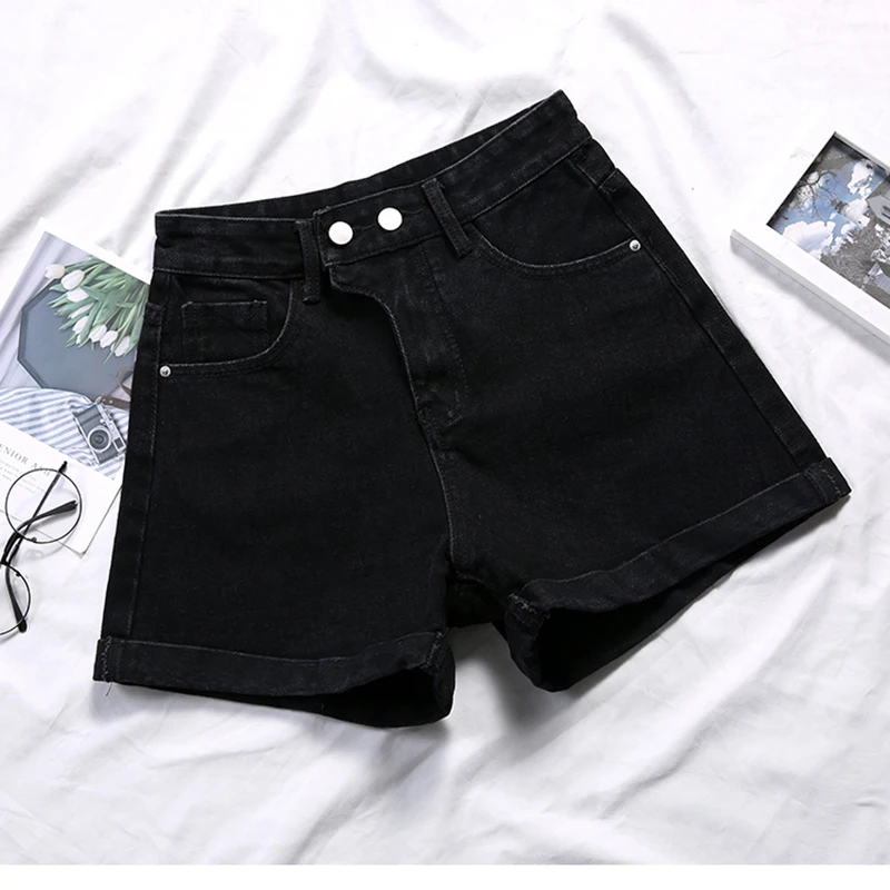 New 2021 Summer High Waist Denim Shorts Women Casual Loose Ladies Fashion Plus Size Fashion Button Wide Leg Short Jeans Female
New 2021 Summer High Waist Denim Shorts Women Casual Loose Ladies Fashion Plus Size Fashion Button Wide Leg Short Jeans Female