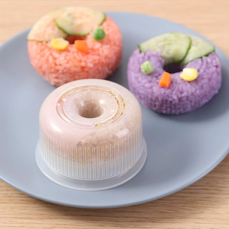 Круглая форма Onigiri пластиковая антипригарная для суши сделай сам легкая пресс