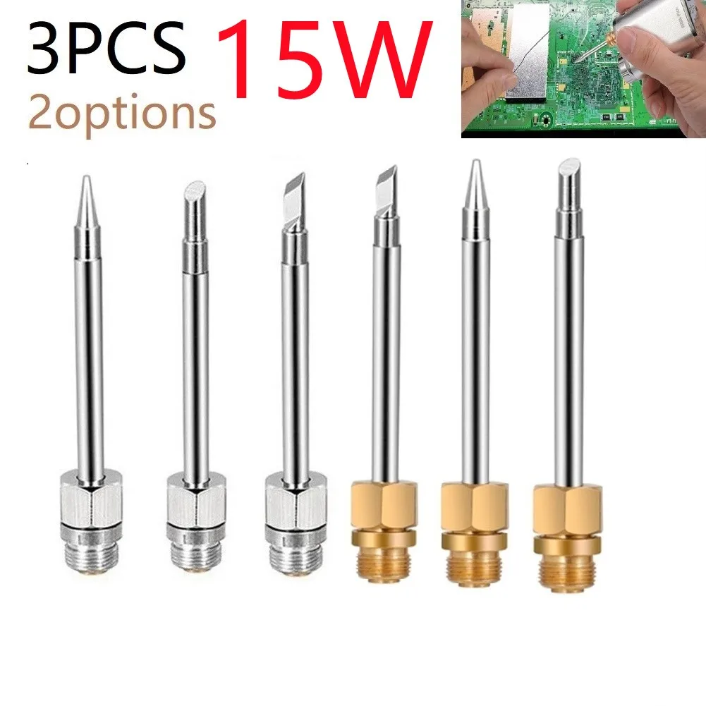 3X 15w 2in 510 Interface Soldering Iron Tip Mini Portable USB Inside Hot Bare Copper Electric Soldering Iron Tip
3X 15w 2in 510 Interface Soldering Iron Tip Mini Portable USB Inside Hot Bare Copper Electric Soldering Iron Tip