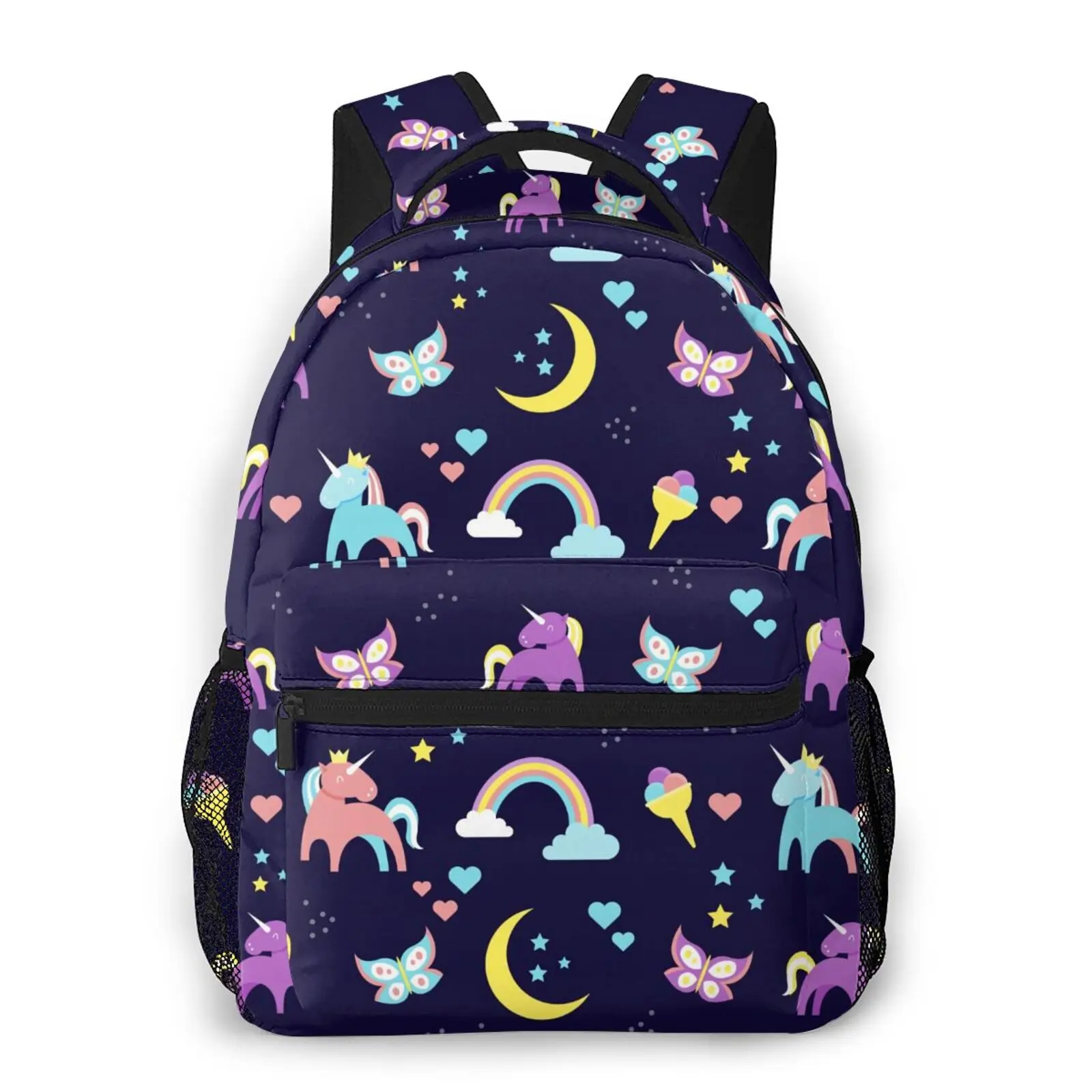 2021 Fashion Backpack Unicorn And Rainbow Polyester Women Backpack New School Shoulder Bag for Teenager Girl Female
2021 Fashion Backpack Unicorn And Rainbow Polyester Women Backpack New School Shoulder Bag for Teenager Girl Female