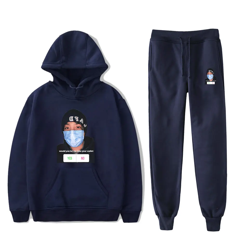 Wonder Egg Priority spring letter printing all-match sport hoodie sportswear sweatshirt trouser two-piece suit
Wonder Egg Priority spring letter printing all-match sport hoodie sportswear sweatshirt trouser two-piece suit