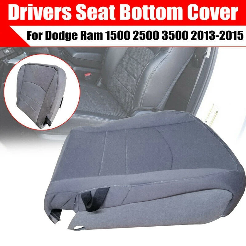 Car Front Driver Bottom Seat Cover Gray for Dodge Ram 1500 2500 3500 4500 5500 2013-2018
Car Front Driver Bottom Seat Cover Gray for Dodge Ram 1500 2500 3500 4500 5500 2013-2018