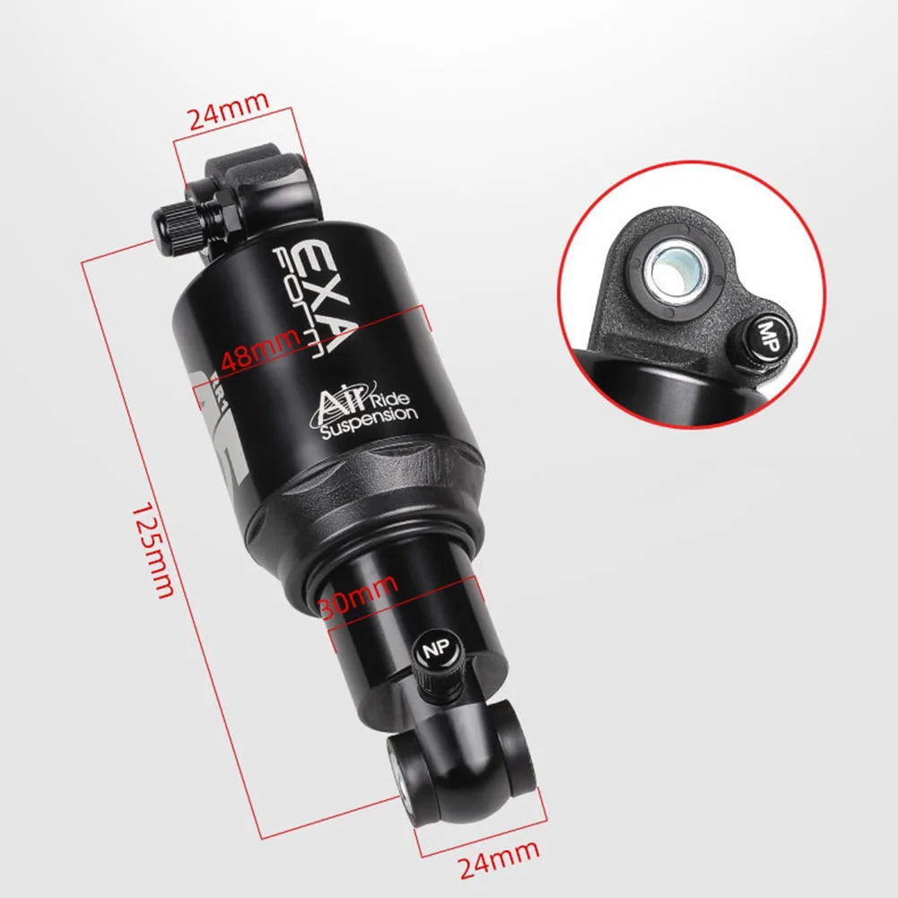 KS Bicycle Soft Rear Shock Absorber Device 125/150/165/190MM MTB Bike Rear Suspension Shock Air Pressure Rear Shock
KS Bicycle Soft Rear Shock Absorber Device 125/150/165/190MM MTB Bike Rear Suspension Shock Air Pressure Rear Shock