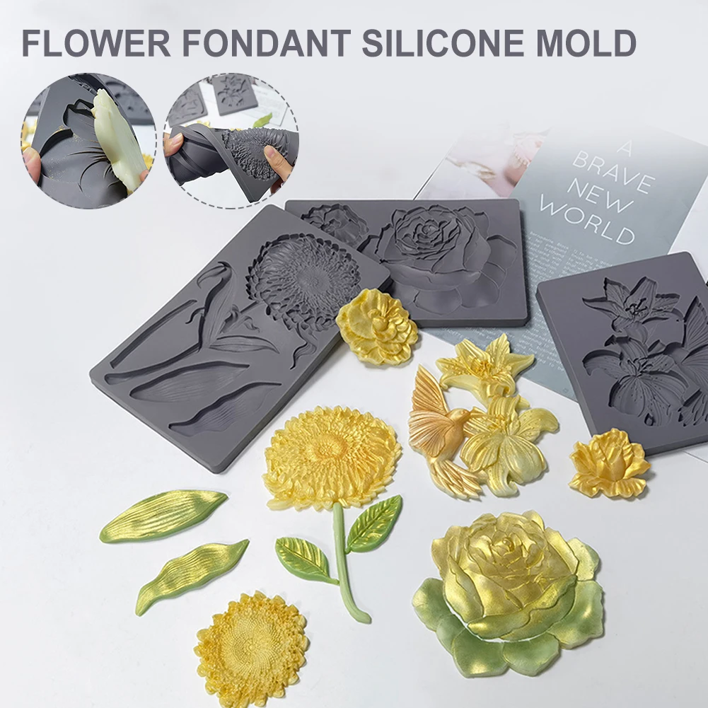 Mold Cake Pop Mold 3D Flower Petal Silicone Fondant Mould Cake Decor Sugarcraft Icing Mold For Pastry Molds
Mold Cake Pop Mold 3D Flower Petal Silicone Fondant Mould Cake Decor Sugarcraft Icing Mold For Pastry Molds