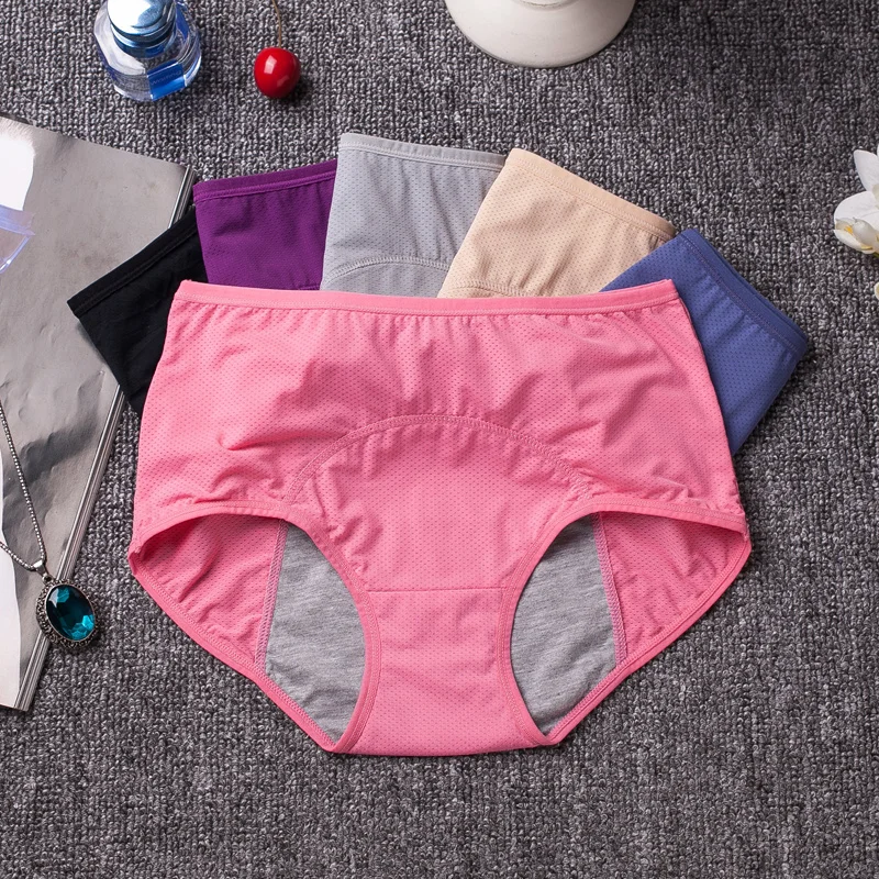 Leak Proof Menstrual Panties for Women Physiological Underwear Menstruation Cotton Briefs Pants Lady High Waist Pantys Lingerie
Leak Proof Menstrual Panties for Women Physiological Underwear Menstruation Cotton Briefs Pants Lady High Waist Pantys Lingerie