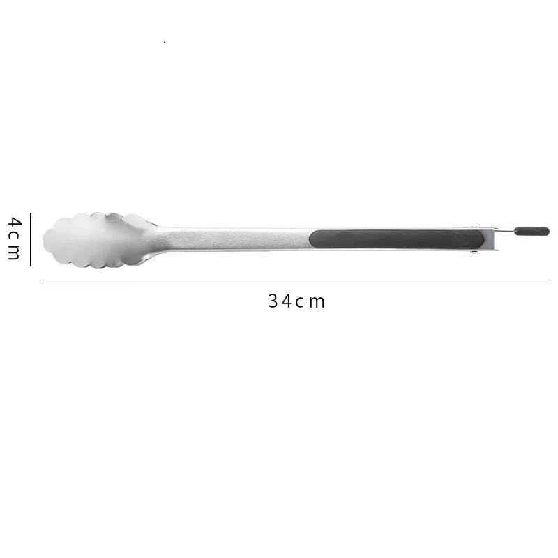 BBQ Grilling Tong Salad Cake Dessert Serving Food Tongs Stainless Steel Kitchen Tongs Silicone Non-slip Cooking Clip Clamp
BBQ Grilling Tong Salad Cake Dessert Serving Food Tongs Stainless Steel Kitchen Tongs Silicone Non-slip Cooking Clip Clamp