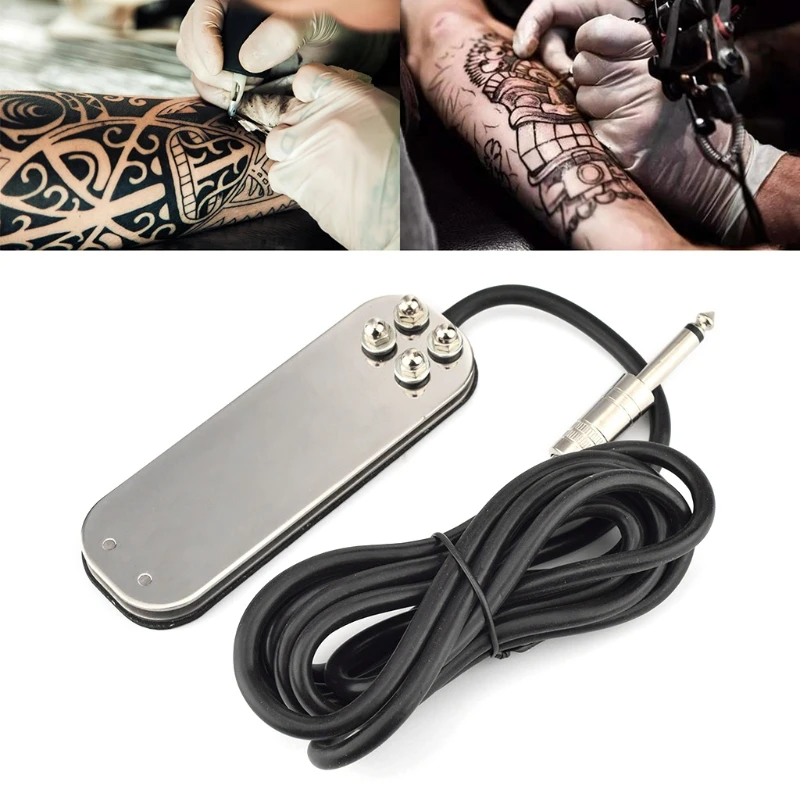 Stainless Steel Tattoo Foot Switch Pedal with 1.4m Cord Kit for Tattoo Machine Power Supply
Stainless Steel Tattoo Foot Switch Pedal with 1.4m Cord Kit for Tattoo Machine Power Supply