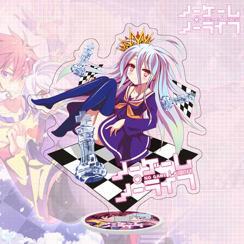 Аниме No Game Life фигурки модели детской игрушка экшн-фигурки настольное украшение