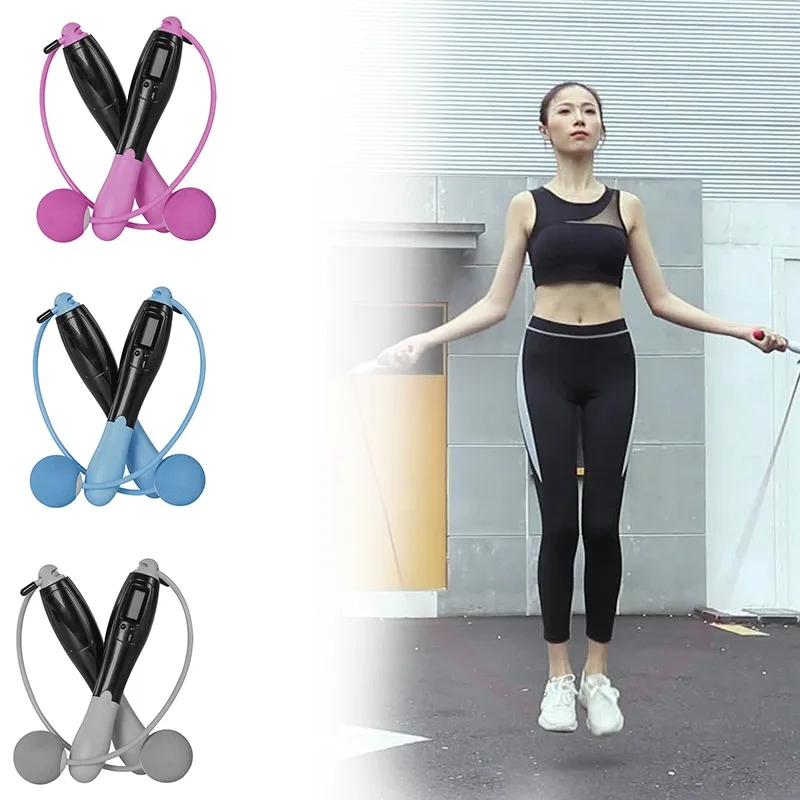 Cordless Jump Ropes Smart Electronic Digital Wireless Skipping Rope Calorie Consumption Fitness Body Building Jumping Rope
Cordless Jump Ropes Smart Electronic Digital Wireless Skipping Rope Calorie Consumption Fitness Body Building Jumping Rope