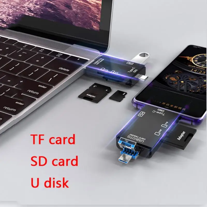Устройство для чтения SD-карт 3 в 1 USB 2 0 TF/Mirco SD | Мобильные телефоны и аксессуары