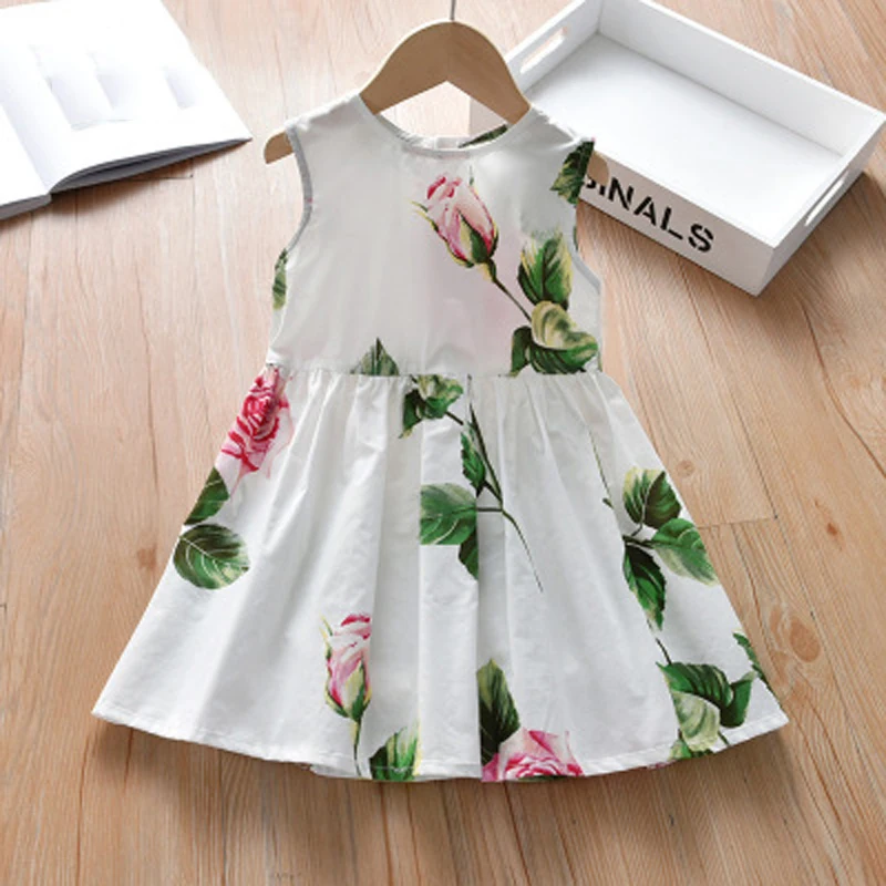 Children's Fashion Vest Dress New Girl Dress Summer Girl Flower Sleeveless Princess Dress Toddler Baby Girl Clothes
Children's Fashion Vest Dress New Girl Dress Summer Girl Flower Sleeveless Princess Dress Toddler Baby Girl Clothes