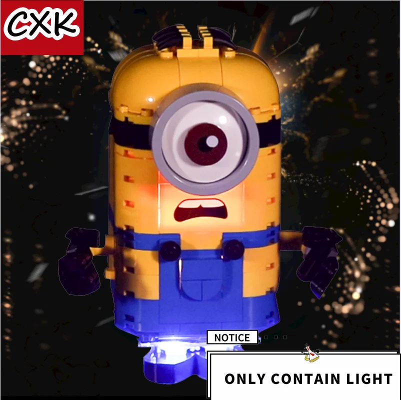 Light Set For Minions Building Blocks Model Lamp Kit Compatible With LEGO Brand Toy (Only light included)
Light Set For Minions Building Blocks Model Lamp Kit Compatible With LEGO Brand Toy (Only light included)