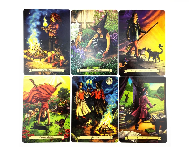 English Oracle Card Everyday Witch Oracle Witch Daily Oracle Card Board Game Divination Tarot Card
English Oracle Card Everyday Witch Oracle Witch Daily Oracle Card Board Game Divination Tarot Card