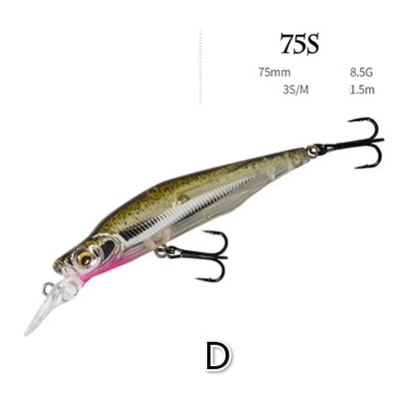 Minnow приманки длинный выстрел полная плавающая Алиса рот бас пресной воды искусственные приманки 85mm12.5g/15cm8.5g
Minnow приманки длинный выстрел полная плавающая Алиса рот бас пресной воды искусственные приманки 85mm12.5g/15cm8.5g