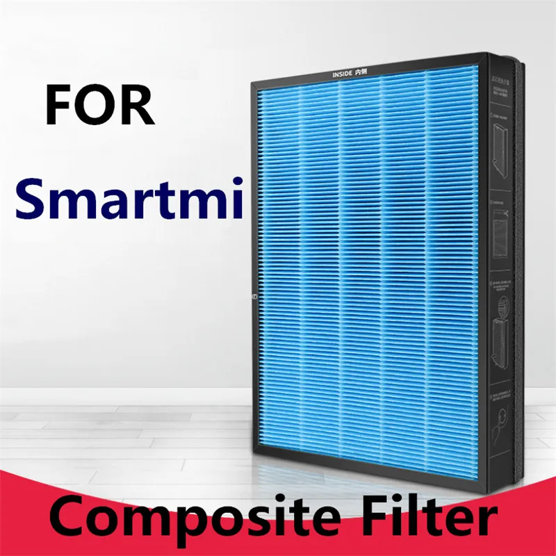 Filter mesh composite Filter Mesh Activated Carbon Deodorant Filter Element For Xiaomi Smartmi XFXT01ZM Replace 391mm*297mm*70mm
Filter mesh composite Filter Mesh Activated Carbon Deodorant Filter Element For Xiaomi Smartmi XFXT01ZM Replace 391mm*297mm*70mm