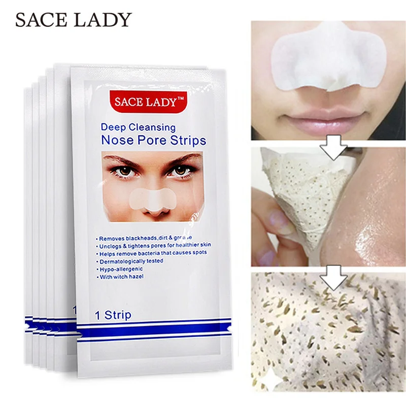 SACE LADY 20pcs Black Dots Nose Strip Blackhead Remover Nasal Sticker Face Cleansing Acne Remover Shrink Pore Beauty Product
SACE LADY 20pcs Black Dots Nose Strip Blackhead Remover Nasal Sticker Face Cleansing Acne Remover Shrink Pore Beauty Product