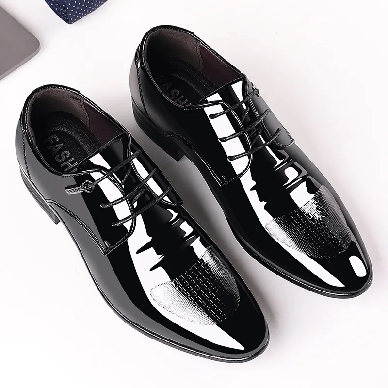 Men Formal Leather Shoes Men Leather Shoes PU Breathable Solid Color Anti Slip and Waterproof Low Cut Men Casual Leather Shoes
Men Formal Leather Shoes Men Leather Shoes PU Breathable Solid Color Anti Slip and Waterproof Low Cut Men Casual Leather Shoes