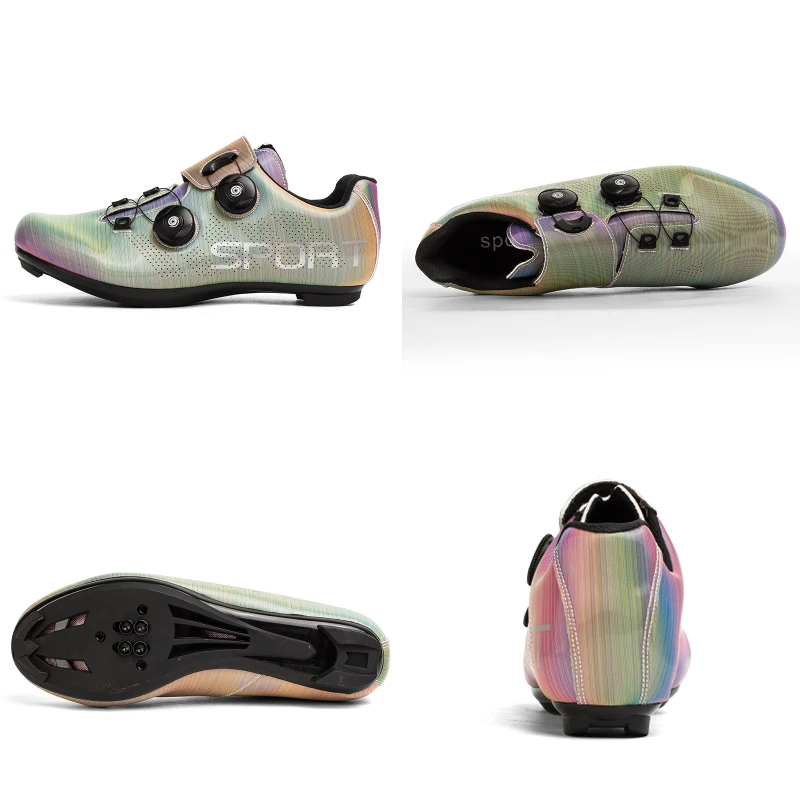 Professional Racing Flat Cycling Shoes MTB Ultralight Self-Locking Bicycle Sneakers Men High Quality Bike Sports SPD Cleat Shoes
Professional Racing Flat Cycling Shoes MTB Ultralight Self-Locking Bicycle Sneakers Men High Quality Bike Sports SPD Cleat Shoes
