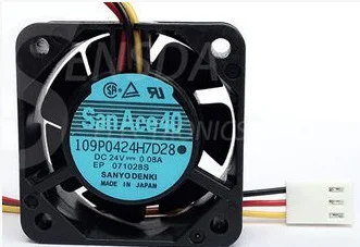 New Spot 109P0424H7D28 24V 0.08A 40*15 Machine Tool/Industrial Computer/Inverter Fan
New Spot 109P0424H7D28 24V 0.08A 40*15 Machine Tool/Industrial Computer/Inverter Fan