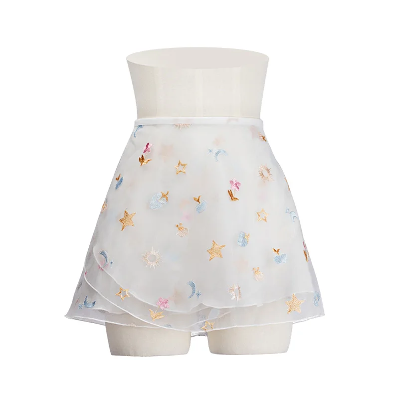 Professional Ballet Wrap Skirts Ballerina Dance Wear Fairy Stage Costume Teacher Chiffon Skirt Lyrical Dance Outfits JL2076
Professional Ballet Wrap Skirts Ballerina Dance Wear Fairy Stage Costume Teacher Chiffon Skirt Lyrical Dance Outfits JL2076